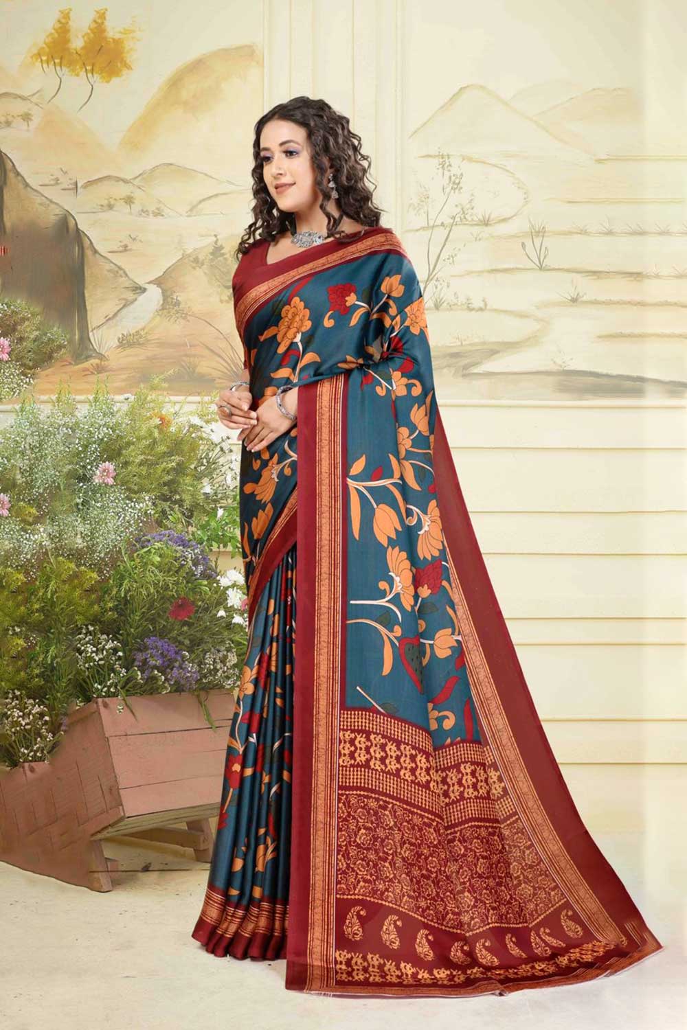 Tarangini | Hydrophobic | Water Repellent Stain Free Saree