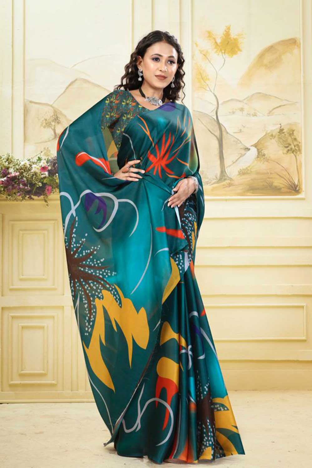 Bhavika | Hydrophobic | Water Repellent Stain Free Saree