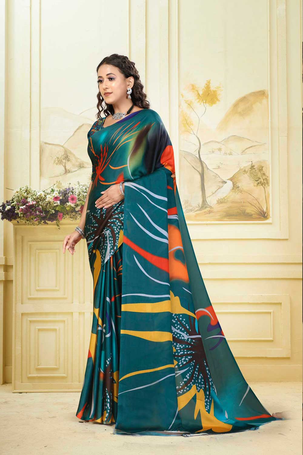 Bhavika | Hydrophobic | Water Repellent Stain Free Saree