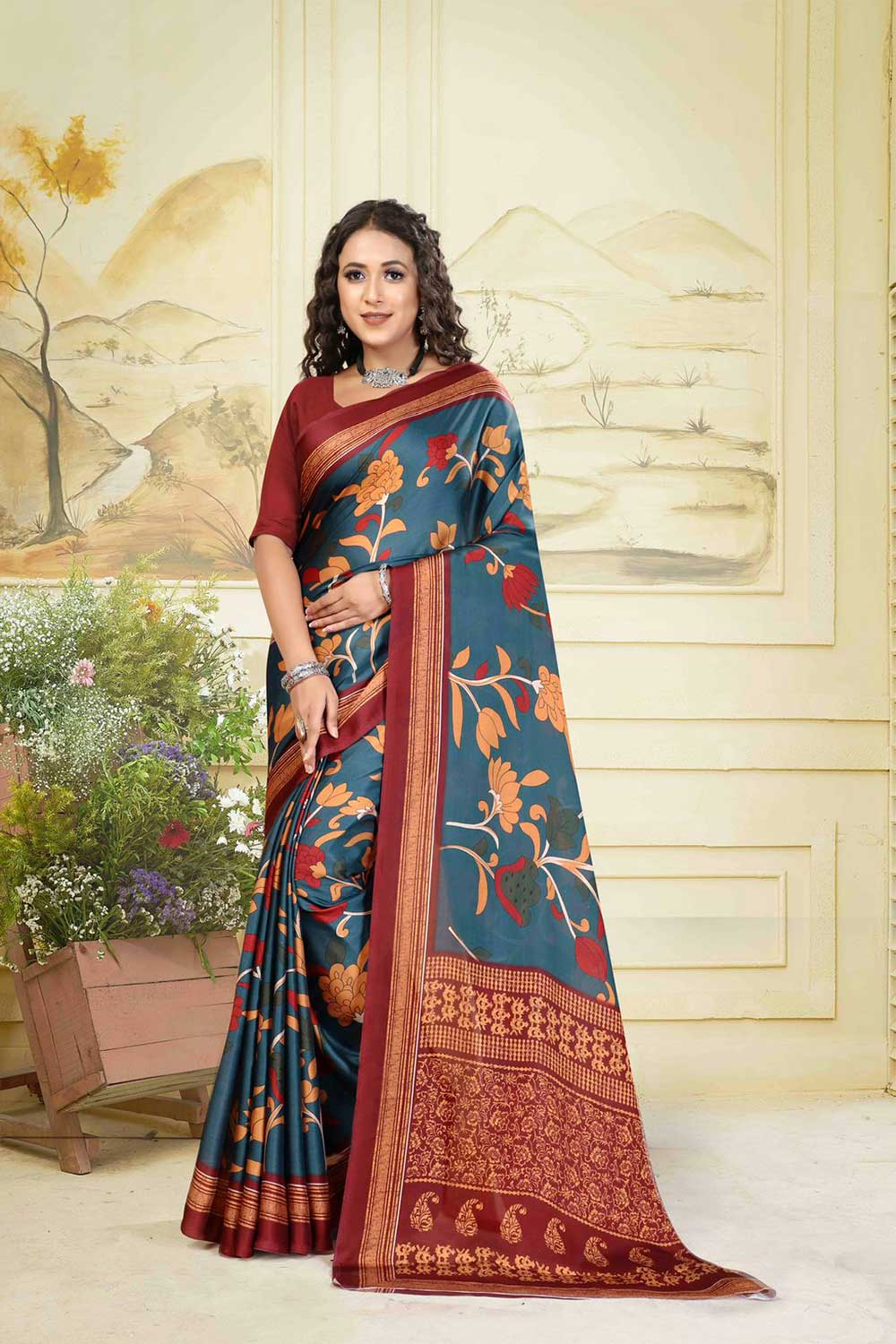 Tarangini | Hydrophobic | Water Repellent Stain Free Saree