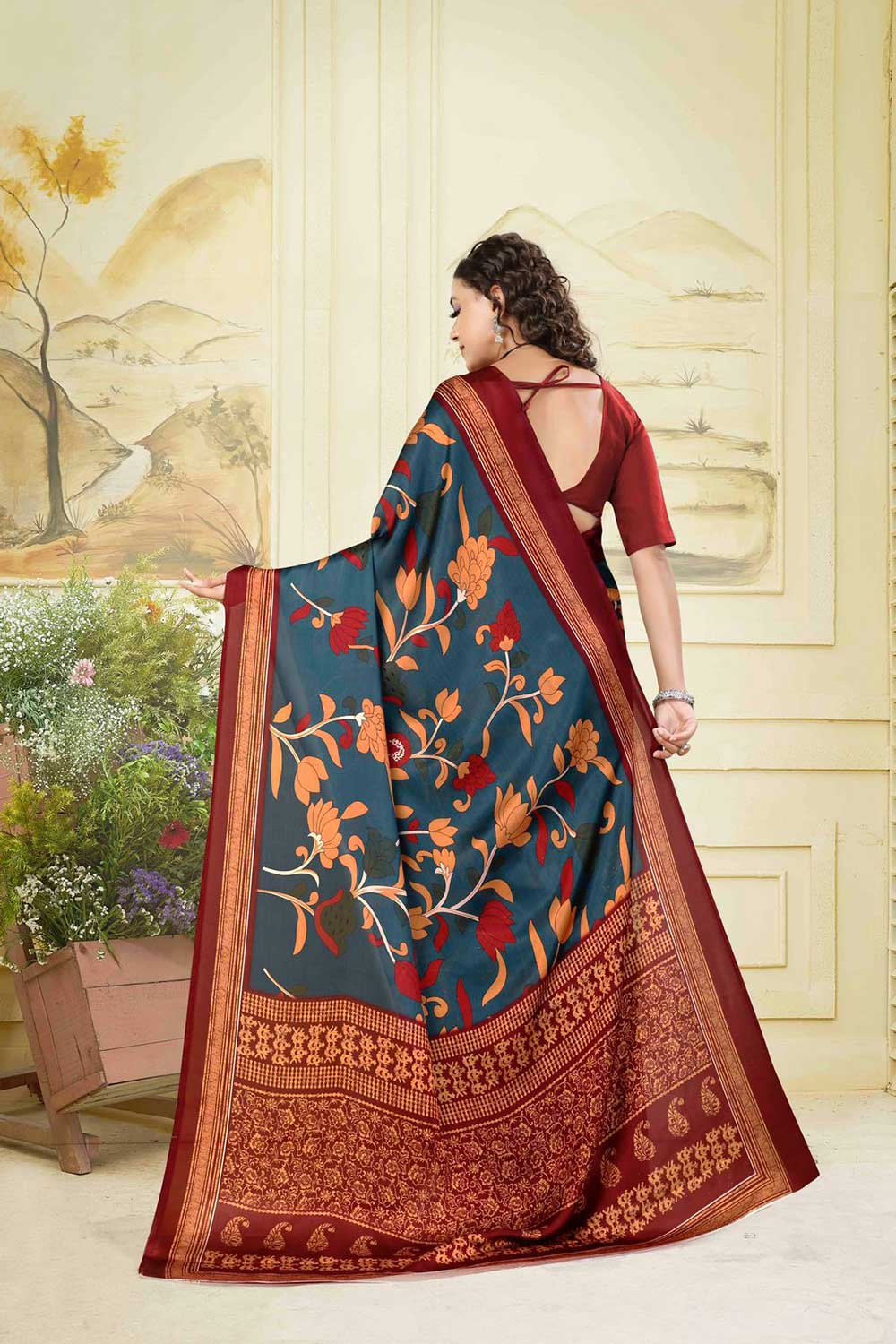 Tarangini | Hydrophobic | Water Repellent Stain Free Saree