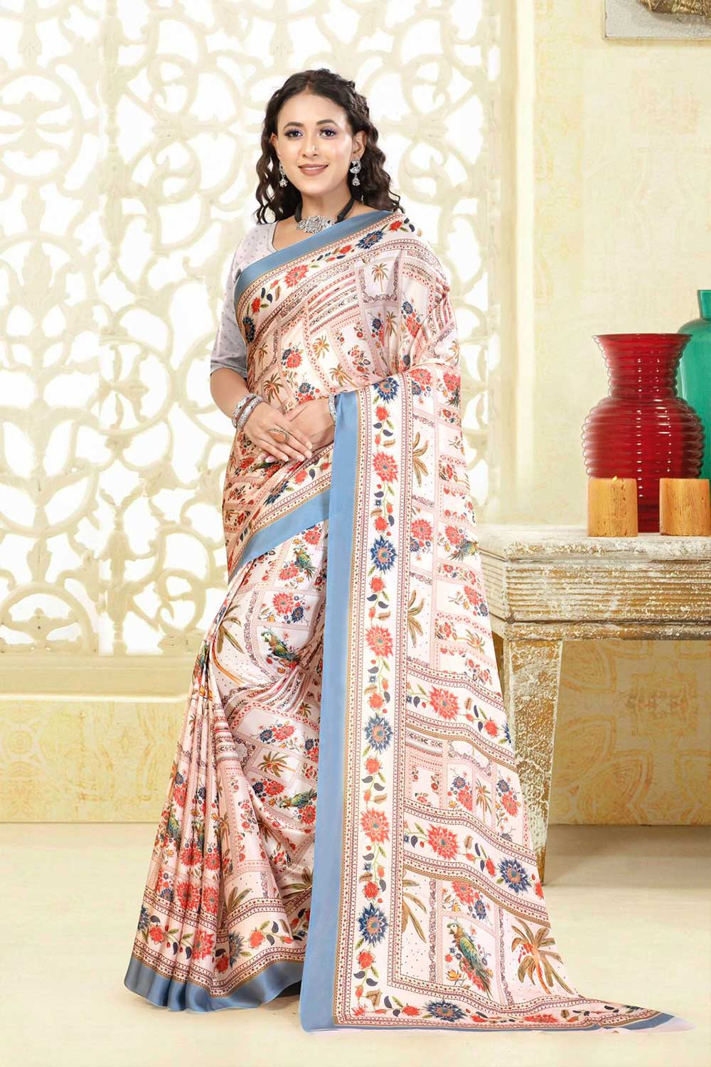 Varnika | Hydrophobic | Water Repellent Stain Free Saree