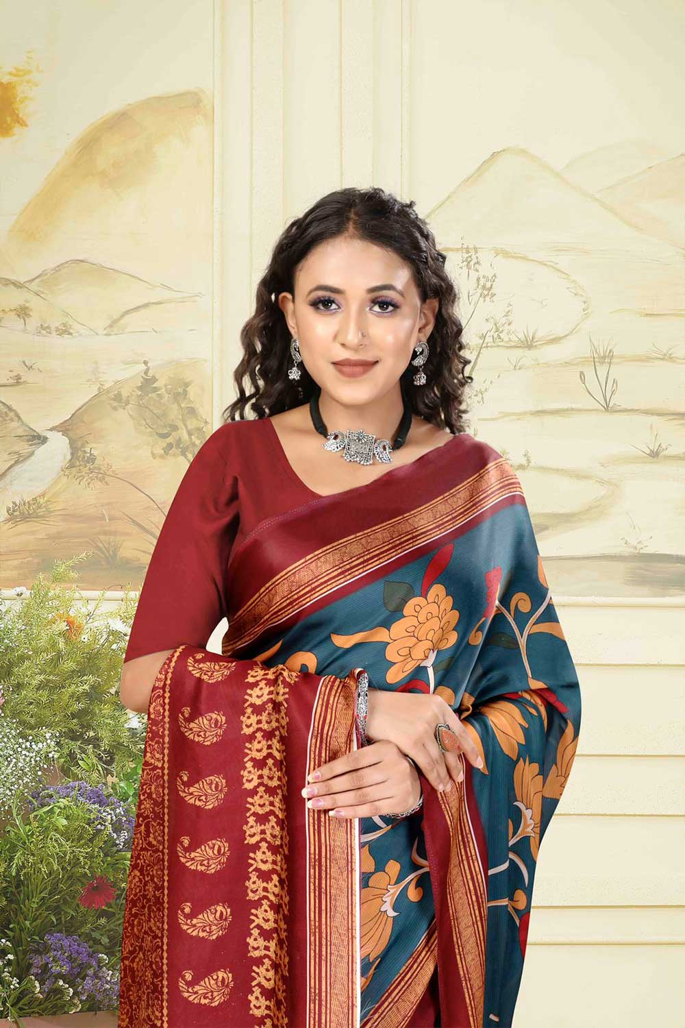 Tarangini | Hydrophobic | Water Repellent Stain Free Saree