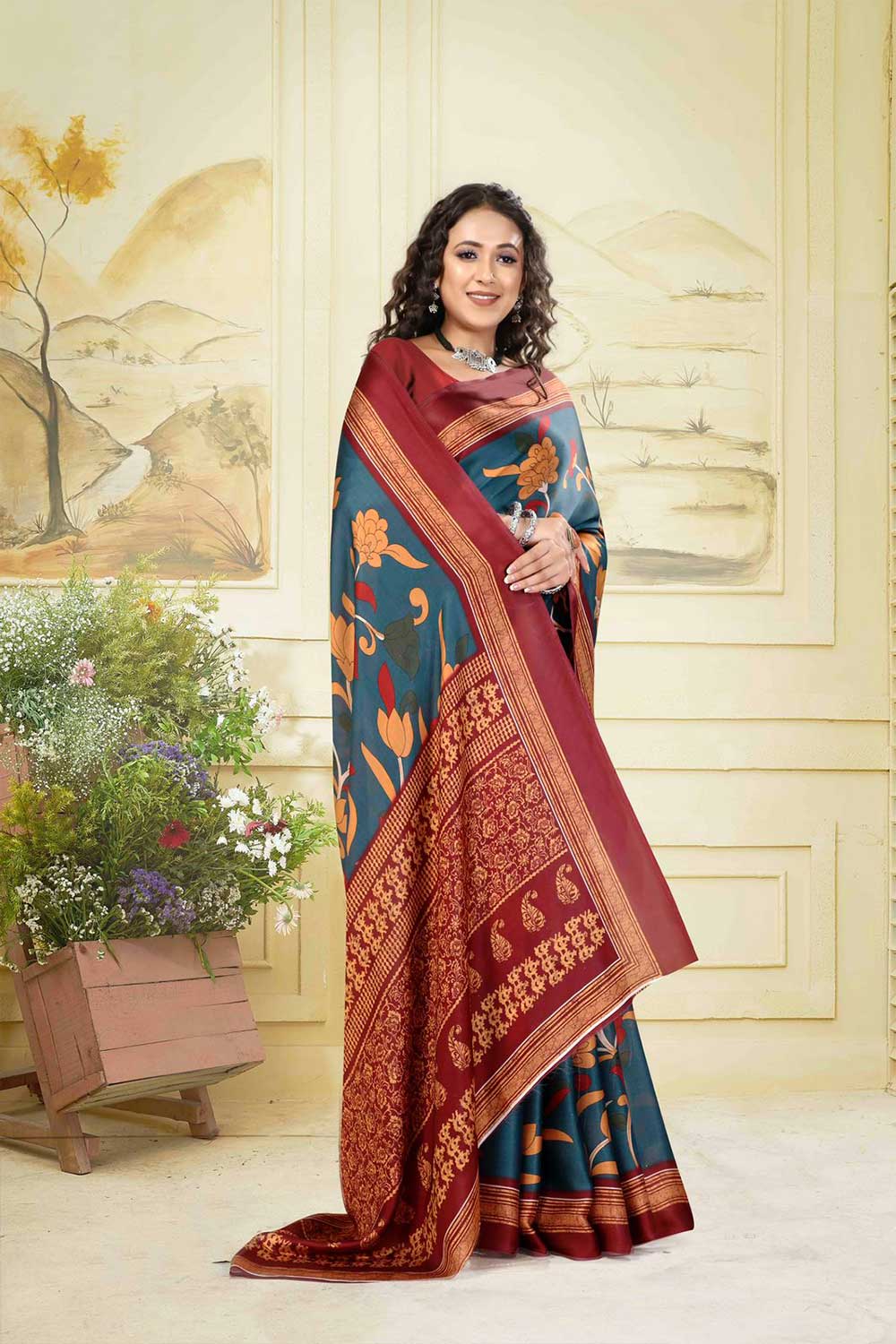 Tarangini | Hydrophobic | Water Repellent Stain Free Saree