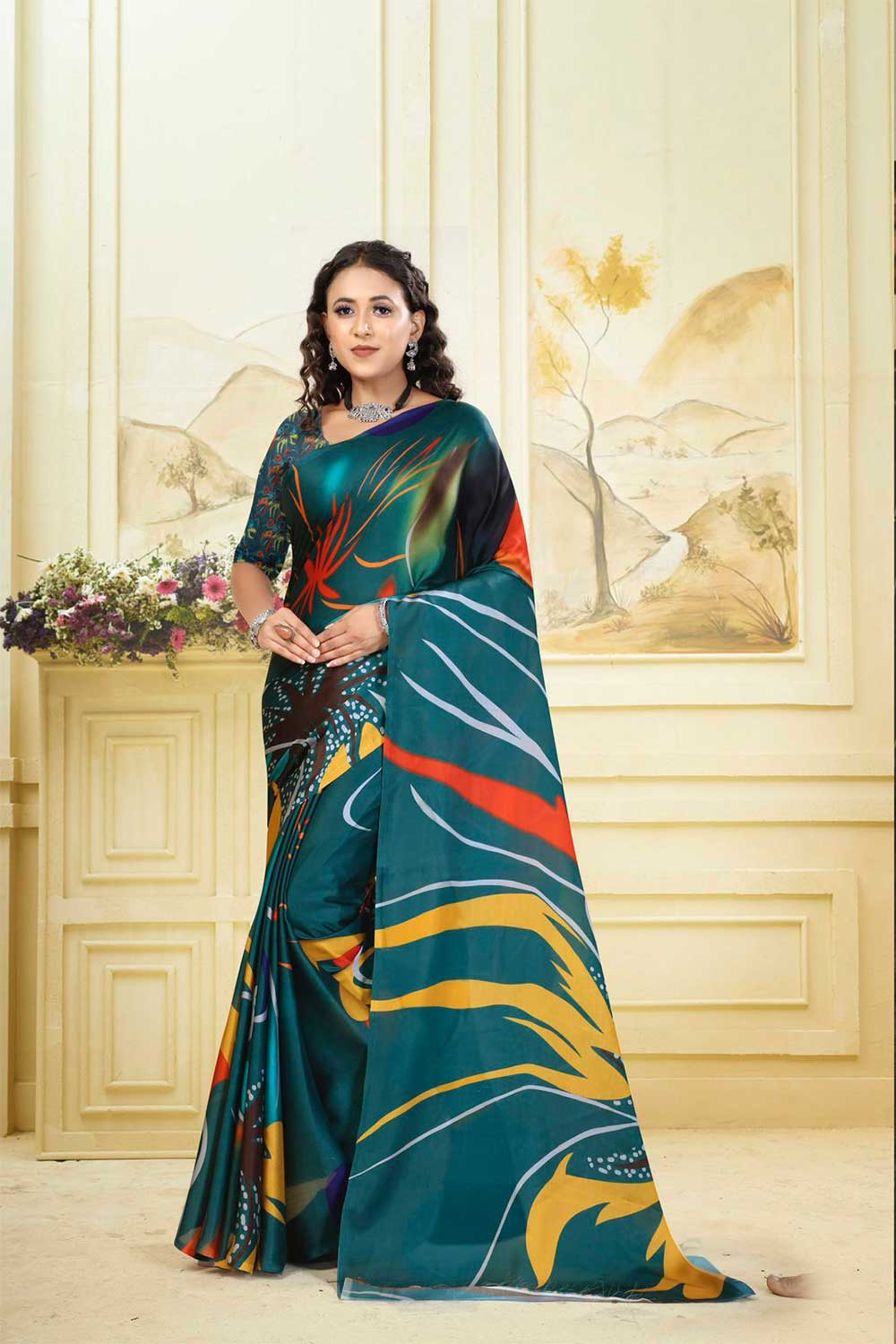 Bhavika | Hydrophobic | Water Repellent Stain Free Saree