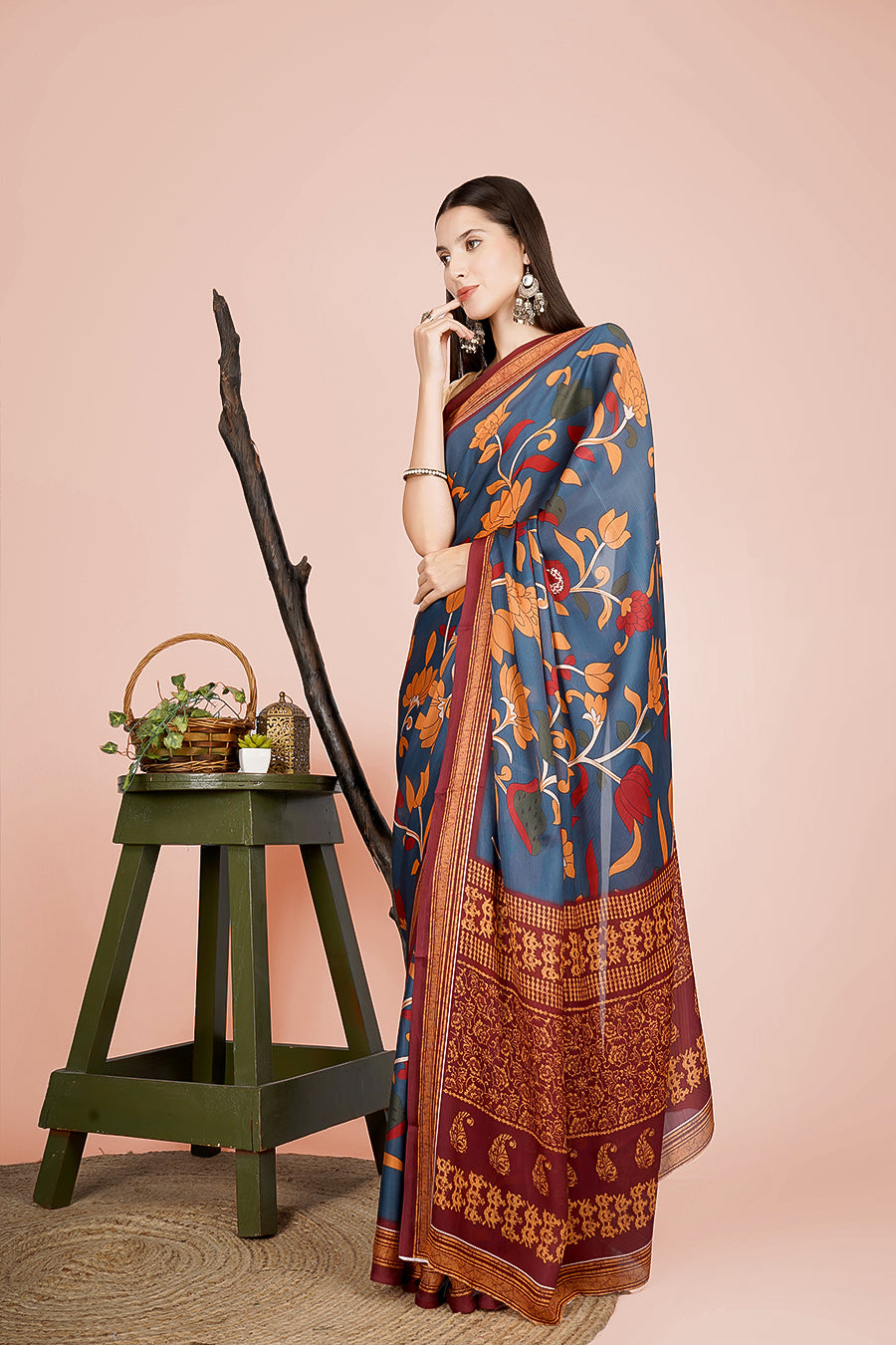 Tarangini | Hydrophobic | Water Repellent Stain Free Saree