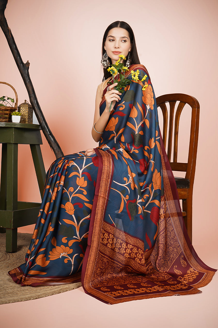 Tarangini | Hydrophobic | Water Repellent Stain Free Saree