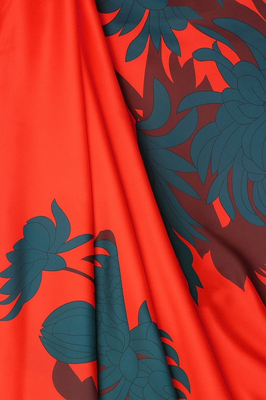 Anvitha | Satin Georgette Saree