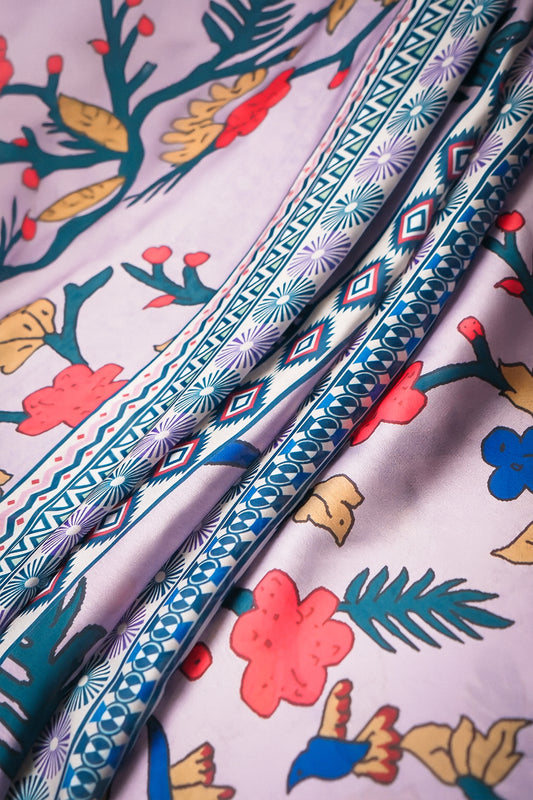 Devanshi| Satin Georgette Saree