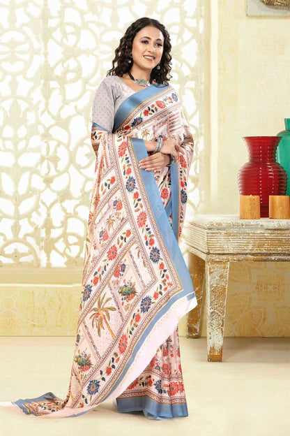 Varnika  | Hydrophobic | Water Repellent Stain Free Saree