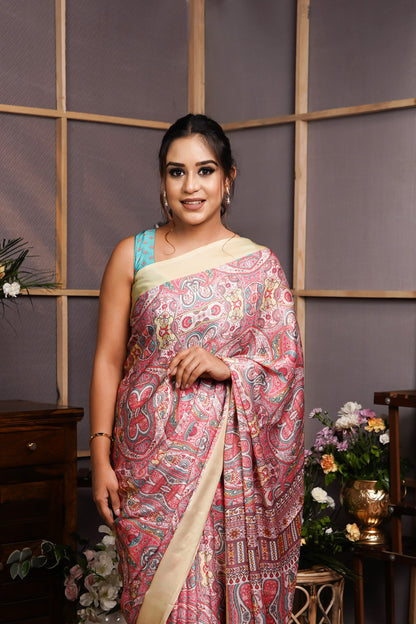 Sharvani - Satin Georgette Saree