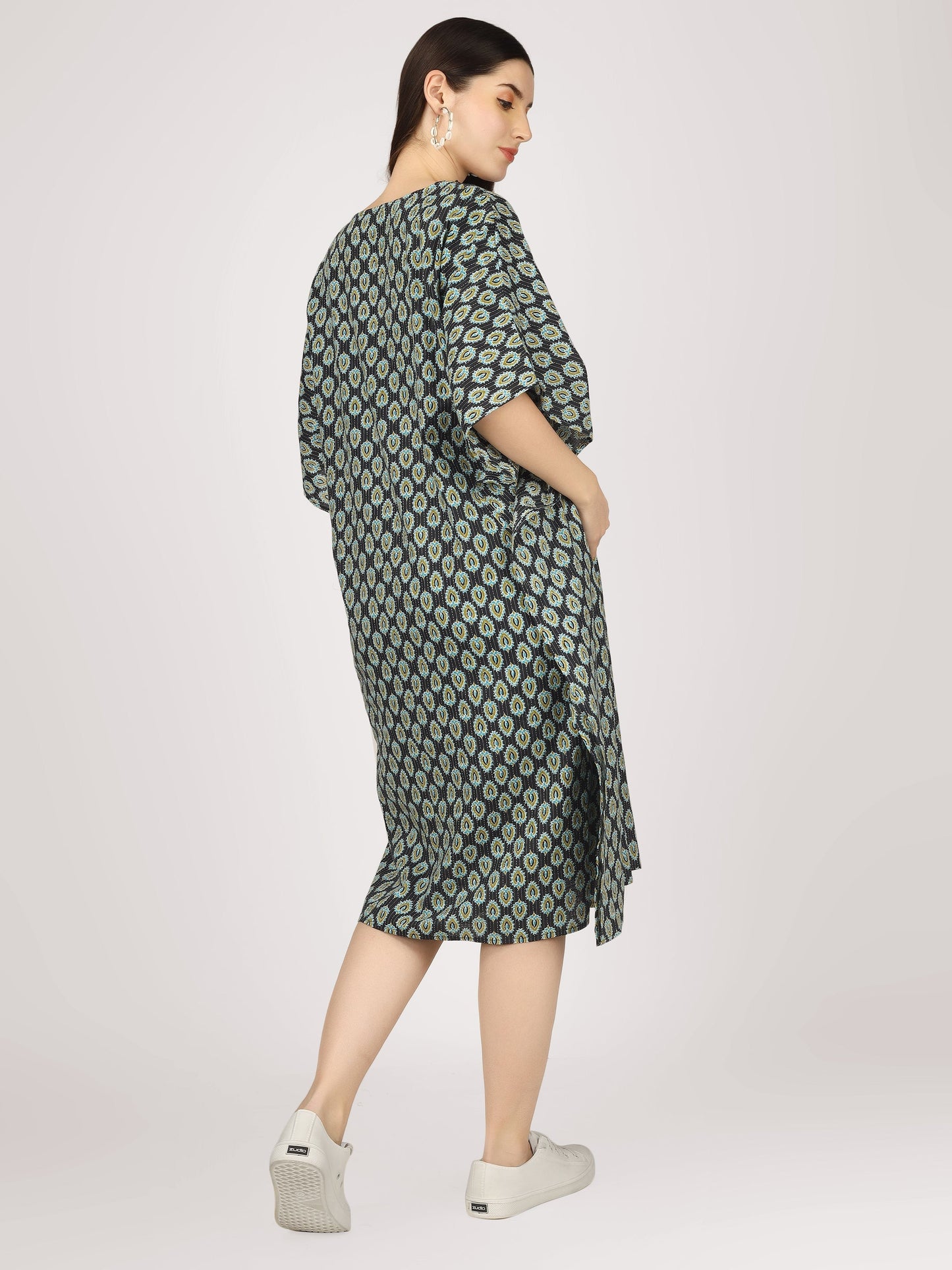 Jacha Bacha Black Kaftan Maternity Dress