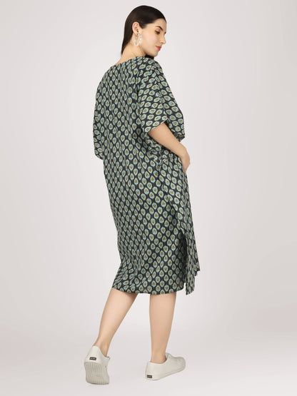 Jacha Bacha Black Kaftan Maternity Dress
